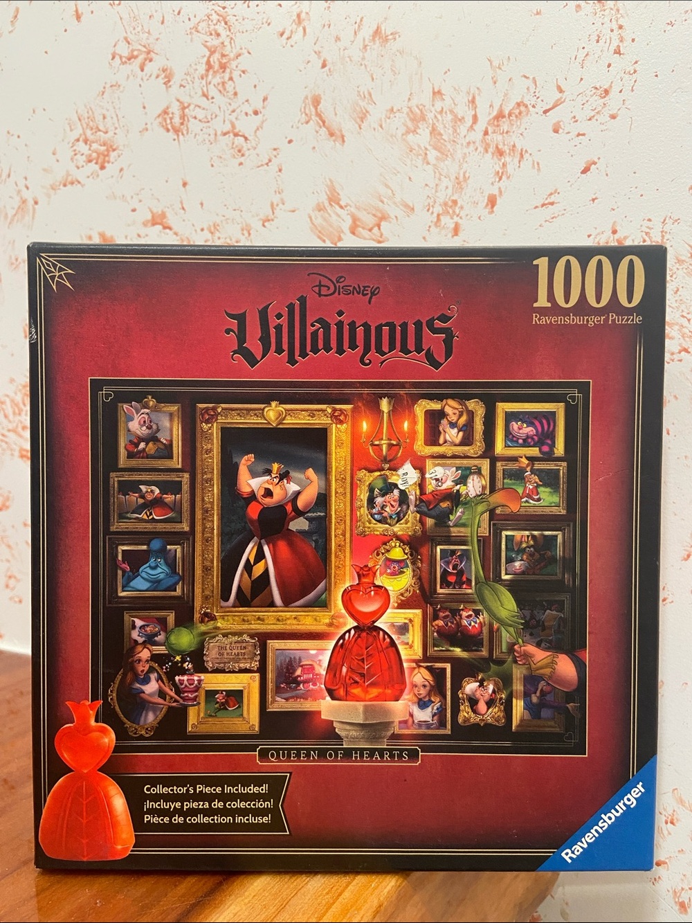 Ravensburger Disney Villainous Queen of Hearts - 1000 Piece Puzzle